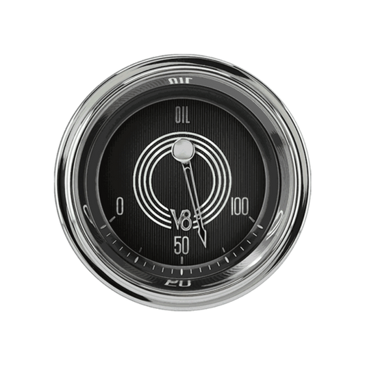 V8 Speedster 2 1/8" Oil Pressure V8SR81SHC