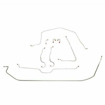 1967 Chevrolet Corvette Brake Line Kit - VCK6701OM - Complete Brake Line Kit Car Part People