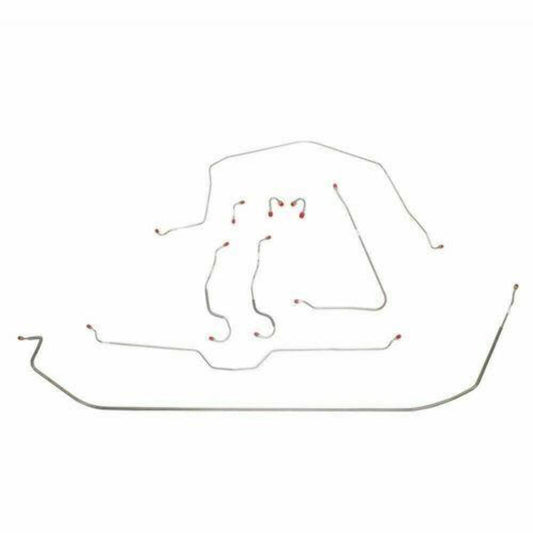 1967 Chevrolet Corvette Brake Line Kit - VCK6701OM - Complete Brake Line Kit Car Part People