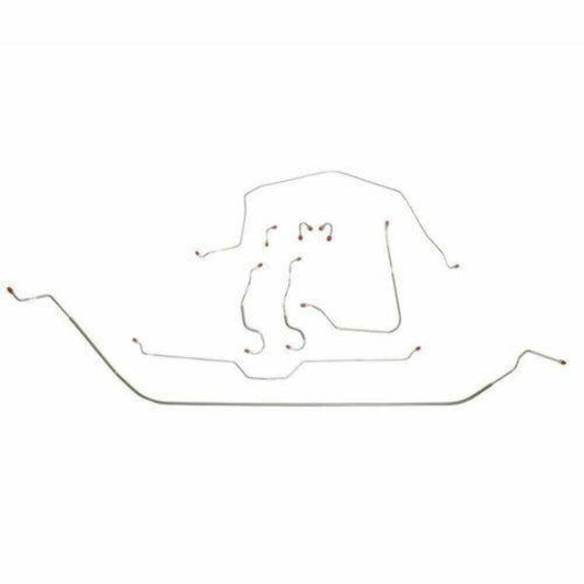 1968 Chevrolet Corvette Brake Line Kit - VCK6801OM - Complete Brake Line Kit Car Part People
