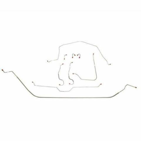 1968 Chevrolet Corvette Brake Line Kit - VCK6801OM