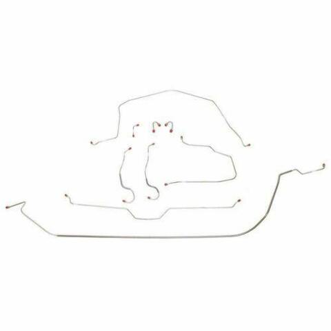 1968 Chevrolet Corvette Brake Line Kit - VCK6802OM