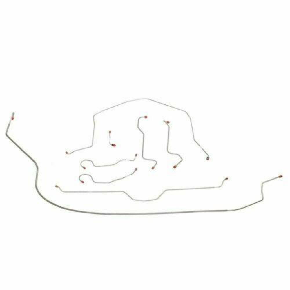 1969 Chevrolet Corvette Brake Line Kit - VCK6901OM - Complete Brake Line Kit Car Part People