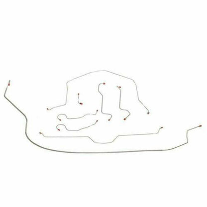 1969 Chevrolet Corvette Brake Line Kit - VCK6901SS - Complete Brake Line Kit Car Part People