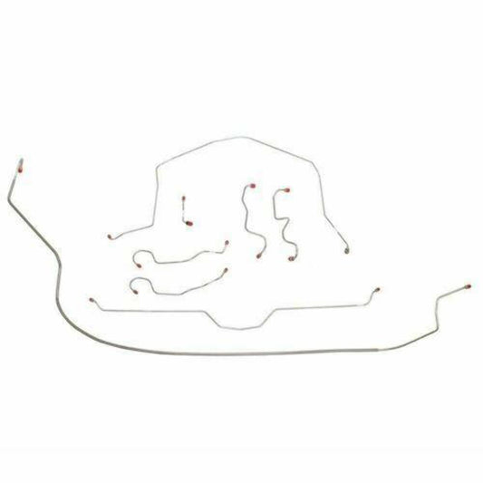1969 Chevrolet Corvette Brake Line Kit - VCK6902OM - Complete Brake Line Kit Car Part People