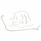 1970 - 1973 Chevrolet Corvette Brake Line Kit - VCK7001SS