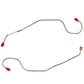 1970-1973 Chevrolet Corvette Complete Brake Line Kit Power Brakes Steel VCK7002OM