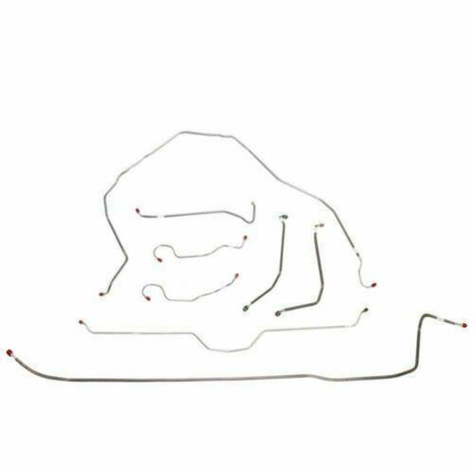 1974 - 1982 Chevrolet Corvette Brake Line Kit For - VCK7401OM - Complete Brake Line Kit Car Part People
