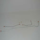 1956 Chevrolet Corvette Fuel Line 5/16 3 Piece Tank-Pump Line w/ Union VGL5601SS - Pre-Bent Fuel Lines Car Part People
