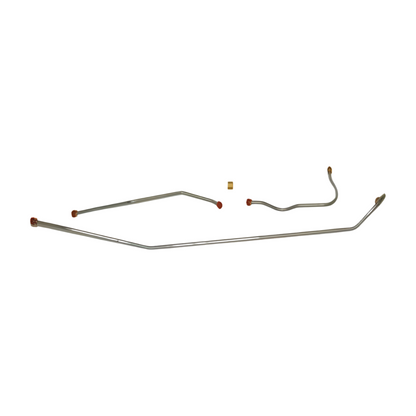 1956-57 Chevrolet Corvette Fuel Line 3/8 3 Piece Tank-Pump w/ Union - VGL5602SS - Pre-Bent Fuel Lines Car Part People