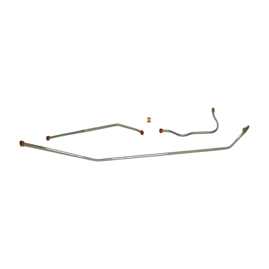 1956-57 Chevrolet Corvette Fuel Line 3/8 3 Piece Tank-Pump w/ Union - VGL5602SS - Pre-Bent Fuel Lines Car Part People