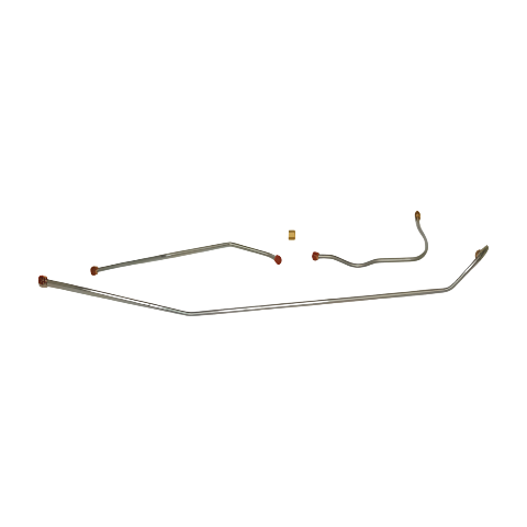 1956-57 Chevrolet Corvette Fuel Line 3/8 3 Piece Tank-Pump w/ Union - VGL5602SS