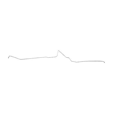 Fits 94 Chevy Corvette ZR1, 3/8 Fuel Return Line Left Side; Steel-VGL9403OM