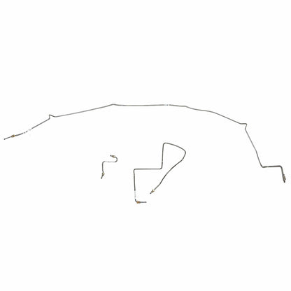 1986-87 Chevrolet Corvette Intermediate Brake Line Stainless - VIN8601SS - Intermediate Lines Car Part People