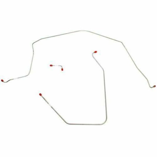 1963-64 Chevrolet Corvette Front Brake Line Kit 3 Piece Power Brake - VKT6302SS - Front Lines Car Part People
