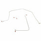 1965-66 Chevrolet Corvette Front Brake Line Kit 3 Piece Standard Brake VKT6501SS - Front Lines Car Part People