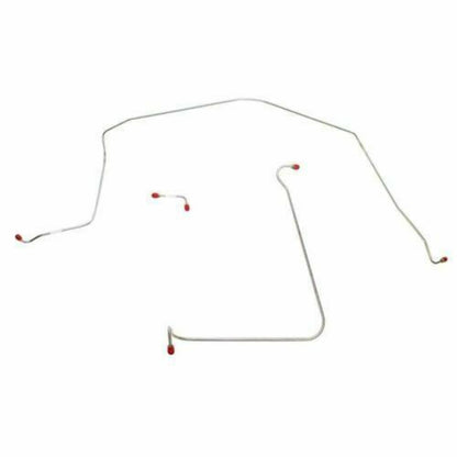 1965-66 Chevrolet Corvette Front Brake Line Kit 3 Piece Standard Brake VKT6501SS - Front Lines Car Part People
