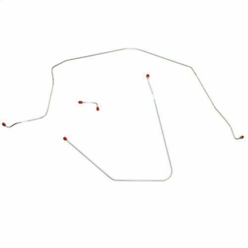 1965-66 Chevrolet Corvette Front Brake Line Kit 3 Piece Power Brakes - VKT6503OM - Front Lines Car Part People