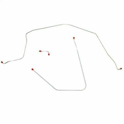 1965-66 Chevrolet Corvette Front Brake Line Kit 3 Piece Power Brakes - VKT6503OM - Front Lines Car Part People