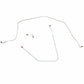 1965-66 Chevrolet Corvette Front Brake Line Kit 3 Piece Power Brakes - VKT6503OM