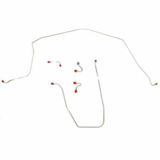 1968 Chevrolet Corvette Front Brake Line Kit 5 Piece Power Brakes - VKT6802OM - Front Lines Car Part People