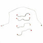 1969 Chevrolet Corvette Front Brake Line Kit 4 Piece Power Brakes - VKT6902OM