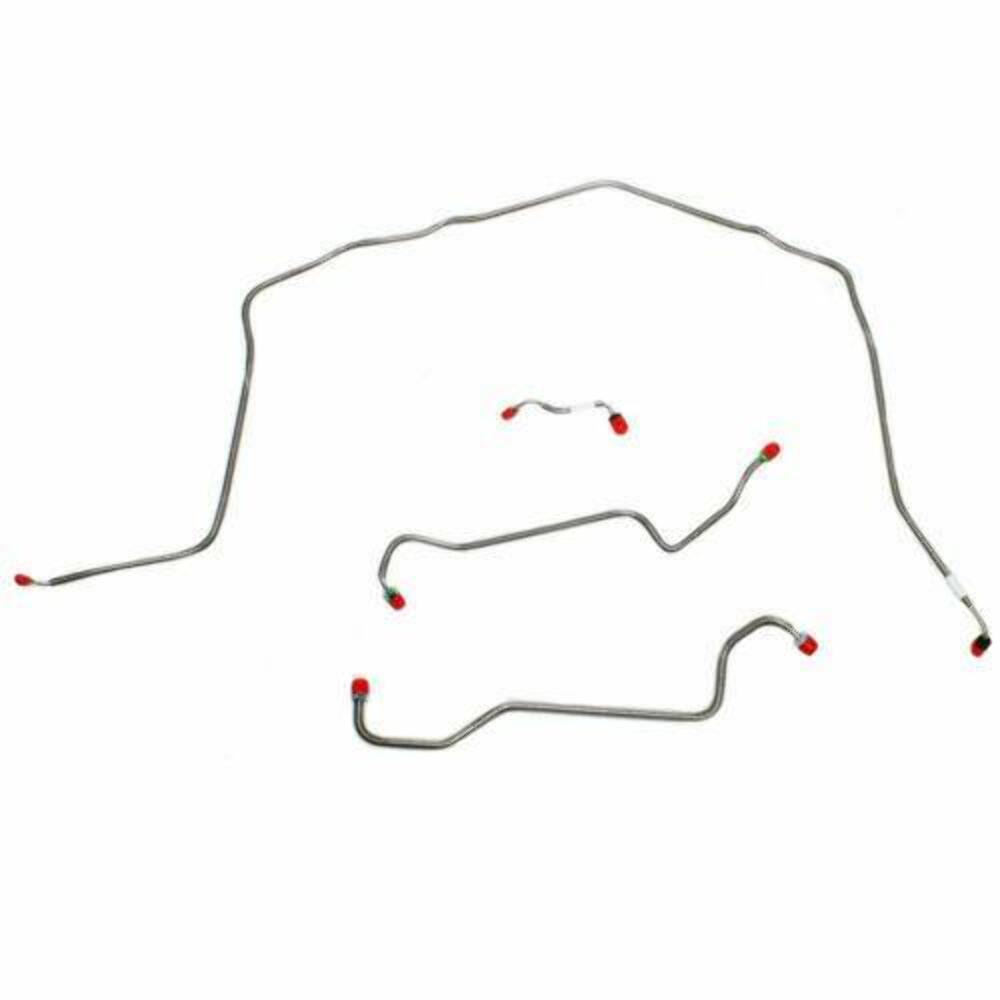 1970-73 Chevrolet Corvette Front Brake Line Kit 4 Piece Standard Brake VKT7001OM - Front Lines Car Part People