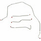 1974-82 Chevrolet Corvette Front Brake Line Kit 4 Piece Power Brake VKT7402OM