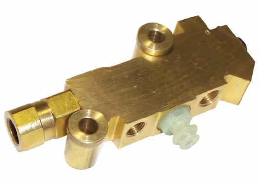 Fits 1987 Chevrolet Blazer;  Proportioning Valve-Brass-Disc/Disc VLV4772DISCDISC