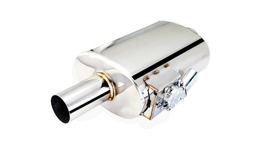 XFORCE Exhaust VMK41-300 - Varex Stainless Steel Oval Exhaust Muffler