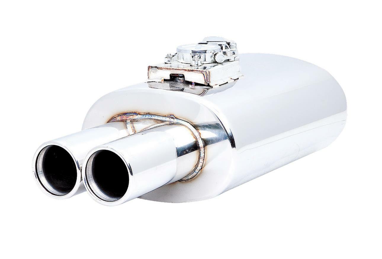 XFORCE Exhaust VMK5-300 - Varex Stainless Steel Oval Exhaust Muffler