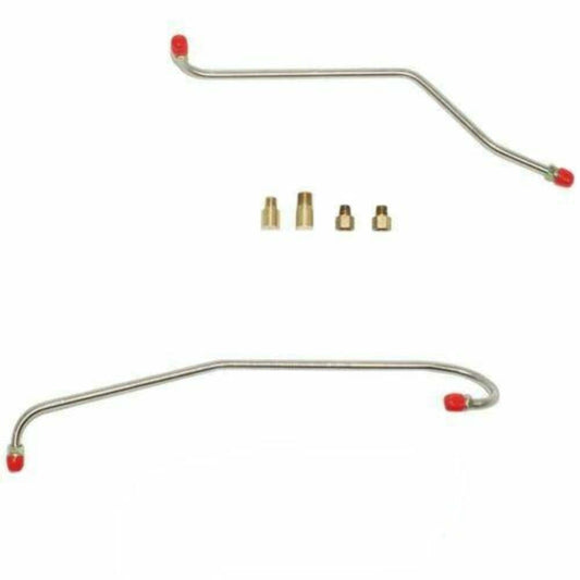 1957-58 Chevrolet Corvette Pump-Carb Fuel Line 283CID Fuel Injection - VPC5706OM - Pre-Bent Fuel Lines Car Part People