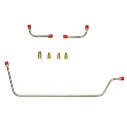1959-61 Chevrolet Corvette Pump-Carb Fuel Line 283CID 8cyl 2x4 BBL - VPC5905SS - Pre-Bent Fuel Lines Car Part People
