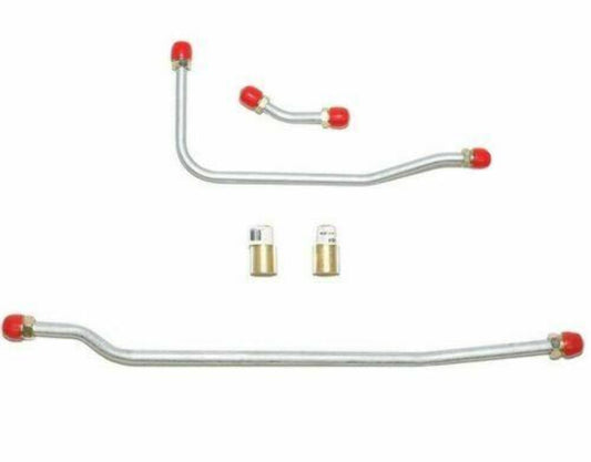 1965 Chevrolet Corvette Pump-Carb Fuel Line 396 CID HP 4BBL Stainless VPC6516SS - Pre-Bent Fuel Lines Car Part People
