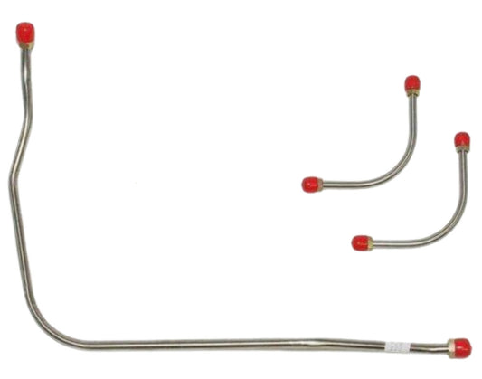 Fine Lines VPC6620OM - 66 Chevrolet Corvette Pump-Carb Fuel Line 427CID 425HP 4BBL Steel - Pre-Bent Fuel Lines Car Part People