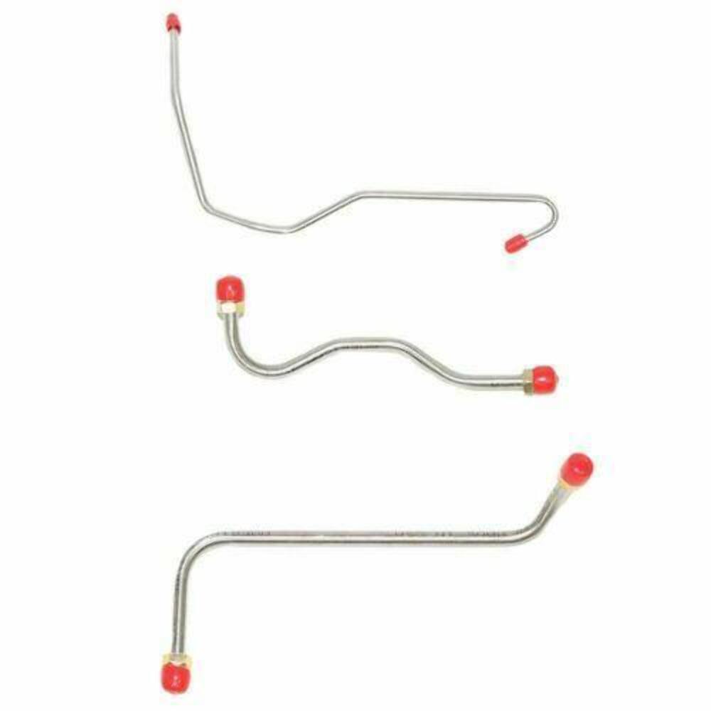 1968 Chevrolet Corvette Pump-Carb FuelLine 427CID/390HP 4BBL Stainless VPC6827SS - Pre-Bent Fuel Lines Car Part People