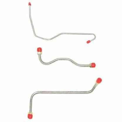 1968 Chevrolet Corvette Pump-Carb FuelLine 427CID/390HP 4BBL Stainless VPC6827SS - Pre-Bent Fuel Lines Car Part People