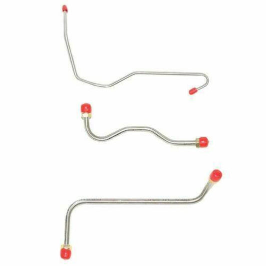 1968 Chevrolet Corvette Pump-Carb FuelLine 427CID/390HP 4BBL Stainless VPC6827SS - Pre-Bent Fuel Lines Car Part People