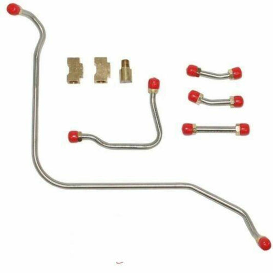 1968-69 Chevrolet Corvette Pump-Carb Fuel Line 427CID 400/435HP BBL - VPC6829SS - Pre-Bent Fuel Lines Car Part People