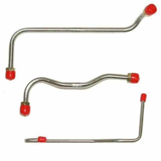1969 Chevrolet Corvette Pump-Carb FuelLine 427CID 390HP 4BBL Stainless VPC6928SS - Pre-Bent Fuel Lines Car Part People