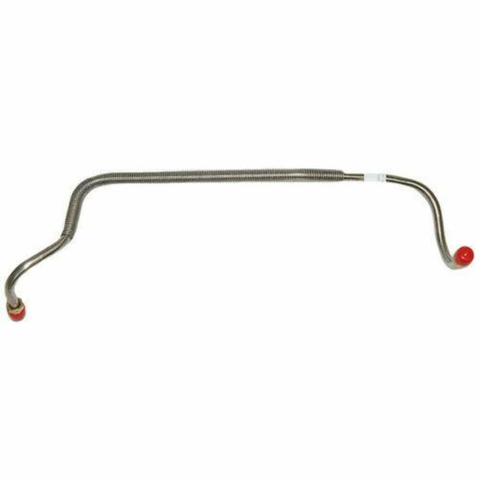 1977-79 Chevrolet Corvette Pump-Carb Fuel Line 350CID 3/8 Inch w/Armor VPC7734SS - Pre-Bent Fuel Lines Car Part People