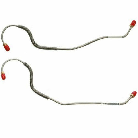 1965-69 Chevrolet Corvette Rear Axle Lines Disc Brake 2 Piece - VRA6502SS - Rear Lines Car Part People