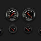 Velocity Black Six Gauge Set 01 VS01BBLF