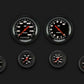 Velocity Black Six Gauge Set 101 VS101BBLF