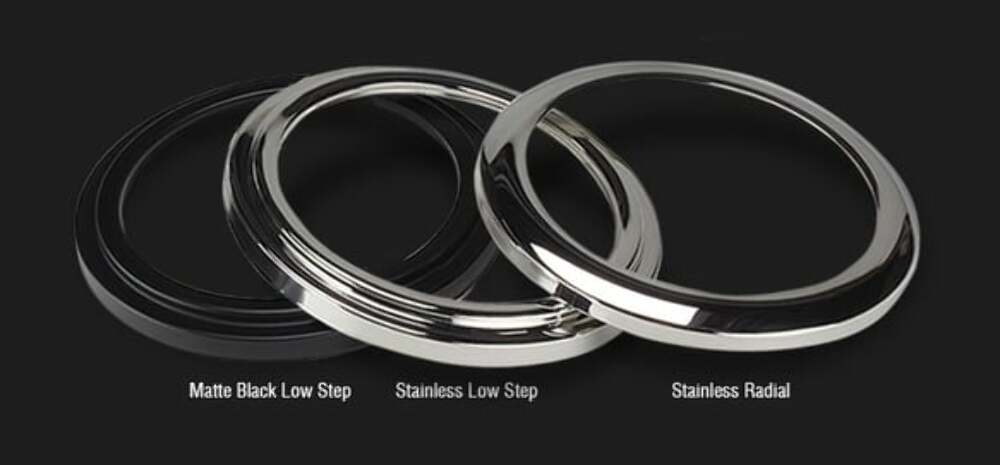 Velocity Black Five Gauge Set 354 VS354BBLF