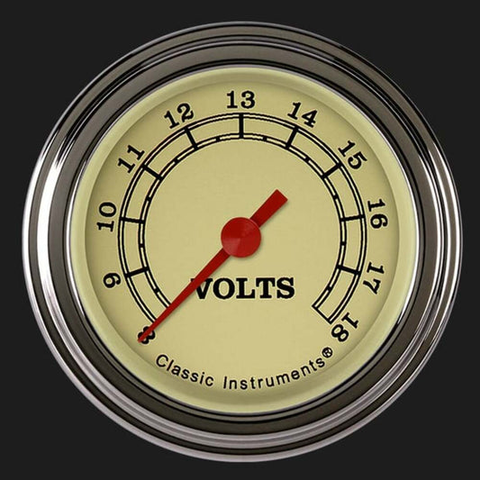 Vintage 2 1/8" Voltage Gauge VT130SLF