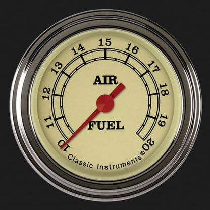 Vintage 2 1/8" Air Fuel Ratio Gauge VT194SLF