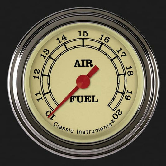 Vintage 2 1/8" Air Fuel Ratio Gauge VT194SLF