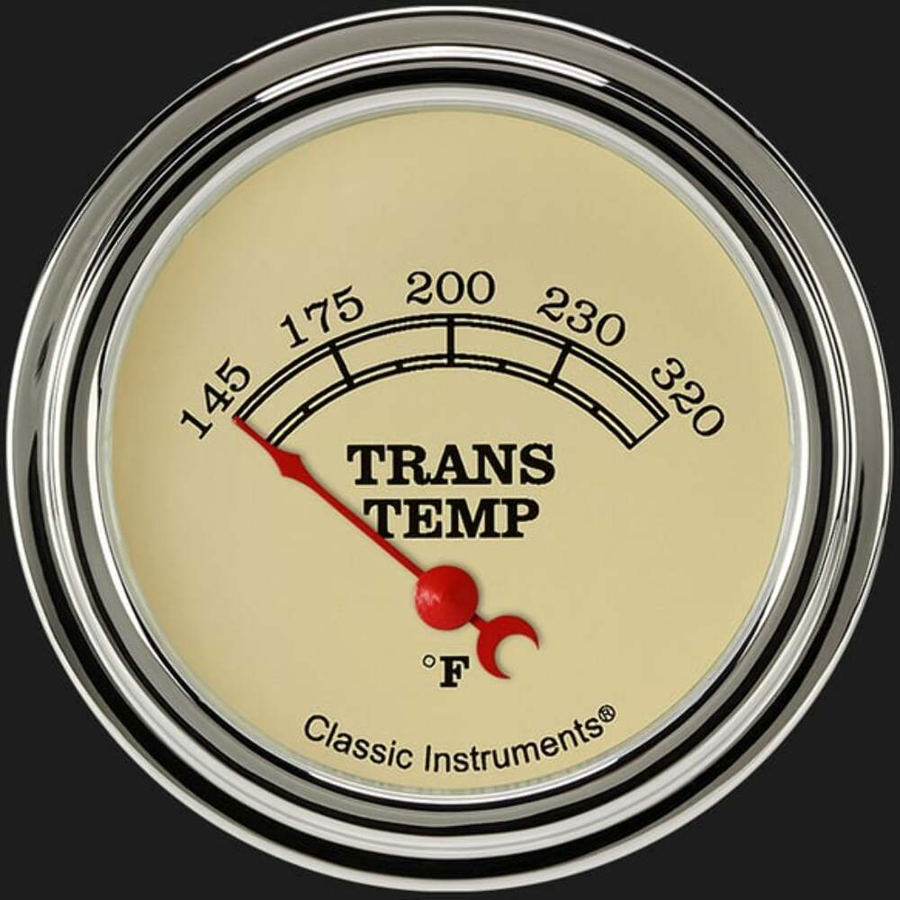 Vintage 2 5/8" Transmission Temperature Gauge VT227SLF
