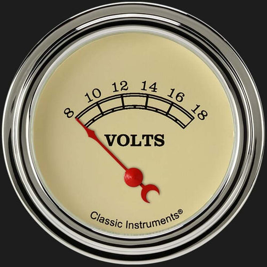 Vintage 2 5/8" Volt Gauge VT230SLF